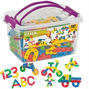 Click Clack Lego Box (192 Parça)