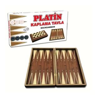 Platin Kaplama Tavla Backgammon